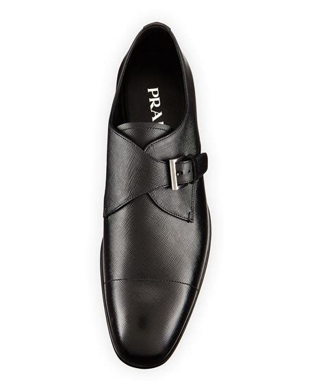 prada monk strap bootie|Prada Saffiano Leather Single.